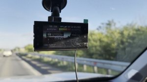 SilverStone F1 HYBRID S-BOT PRO Wi‑Fi . Работа радар-детектора на камеру Кордон
