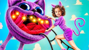 Кэтнэп строит Секретный домик для Poppy Playtime 3