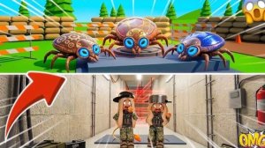 НАШЕСТВИЕ КЛЕЩЕЙ // СТРОИМ БУНКЕР😱В БРУКХЕЙВЕН РП🏡В ROBLOX