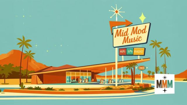 1960'S ATOMIC LOUNGE JAZZ ｜ GAS STATION MUSIC
