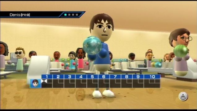 Wii Sports Боулинг Идеальная игра