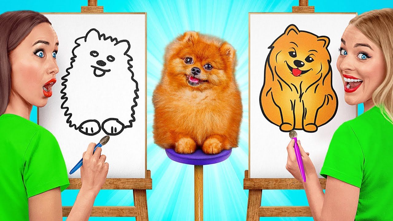 Кто лучше нарисует предмет, получит его # Арт-Челлендж от Multi DO Challenge смотреть онлайн