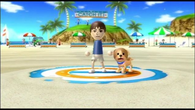 Wii Sports Resort Дог-Фрисби 3 Штампа