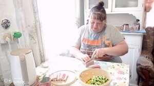 салат из крабовых палочек 👍