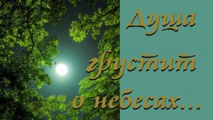 Сергей Есенин. Душа грустит о небесах...