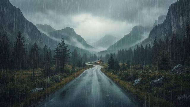 The Melancholy of Rain ｜ Dark Ambient Music for Rainy Nights, Deep Focus & Relaxation