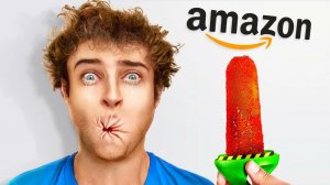 ПРОБУЮ 100 ЗАПРЕЩЕННЫХ ПРОДУКТОВ AMAZON!!