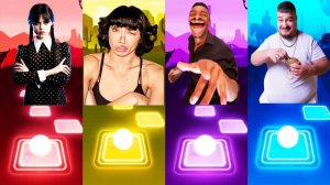 Мультик для детей. Баттл: Wednesday Dance, Paryssbryanne, Тот Самый Парень, Skibidi bop yes yes yes