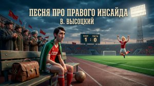 ЗАВИСТЬ ЗАПАСНОГО. «Песня про правого инсайда». Первый вариант мультфильма по песне В.С.Высоцкого
