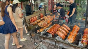 Это лучшая палатка с барбекю на улице, пользующаяся популярностью у всего города