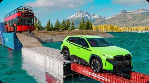 Автомобили против контейнерного моста в BeamNG Drive!