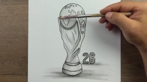 Как нарисовать кубок Чемпионата мира по футболу: рисование кубка Чемпионата мира по футболу