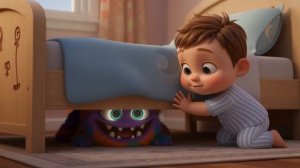 El Monstruo Bajo la Cama y una Aventura Divertida 👹 Canciones Infantiles y Rimas para Niños y Bebés