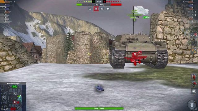 СЫГРАЛ ОЧЕНЬ ХОРОШИЙ БОЙ В TANKS BLITZ смотреть онлайн