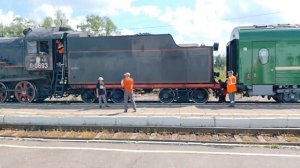 Ретропоезд Осташков - Бологое. Сцепка