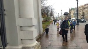 И снова Ленинград (Санкт-Петербург). И снова Невский проспект. Осень