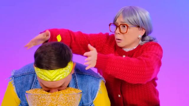 100 Слоев Еды Челлендж # Удивительные Лайфхаки и Хитрости от Fun Challenge смотреть онлайн