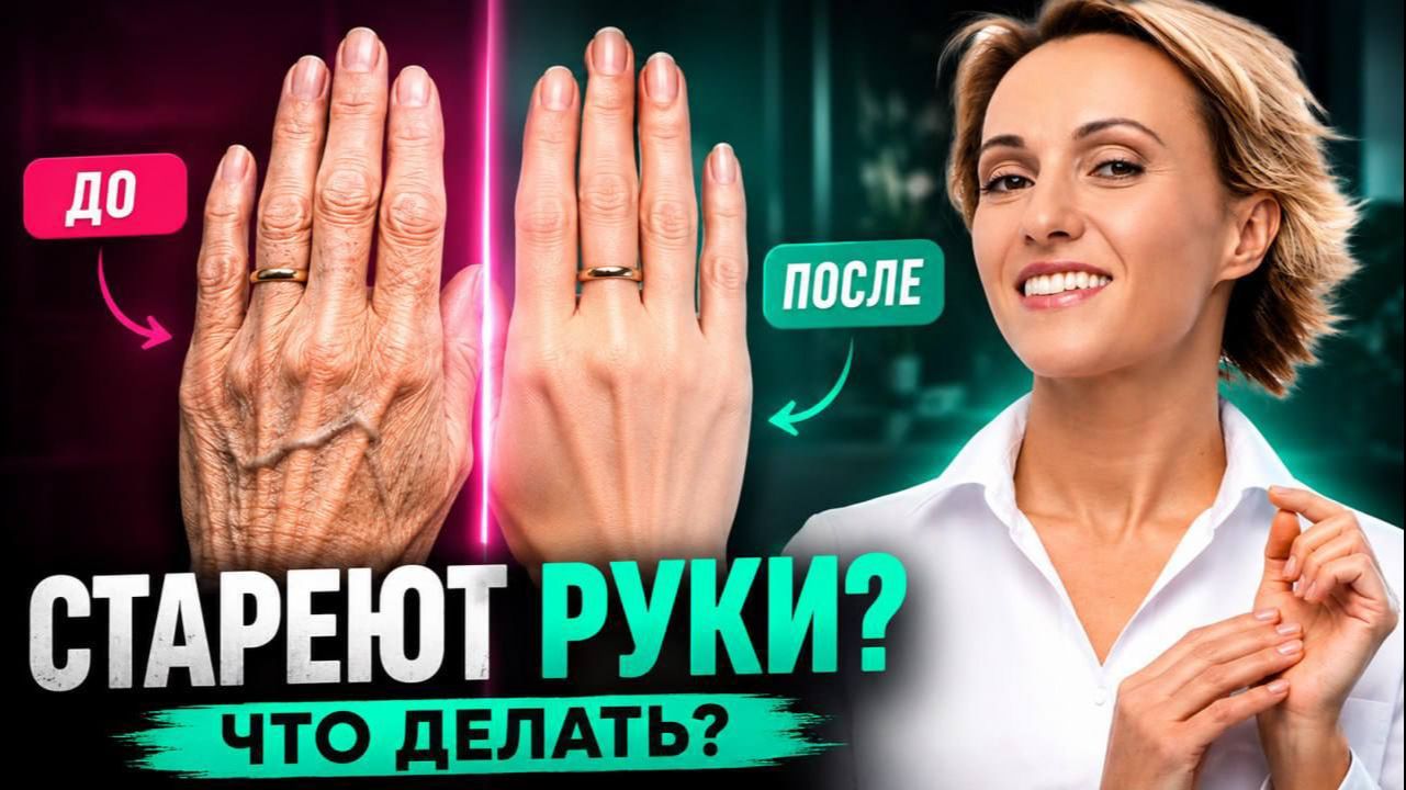 Кремы НЕ ПОМОГУТ! 5 секретов омоложения рук + приём самомассажа смотреть онлайн