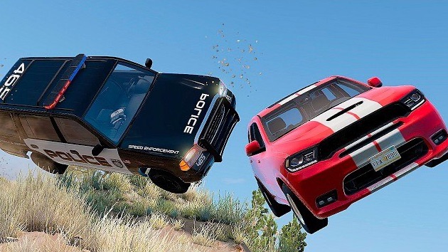 САМАЯ ЭПИЧНАЯ ПОЛИЦЕЙСКАЯ ПОГОНЯ В БИМКЕ!! | BeamNG.Drive смотреть онлайн