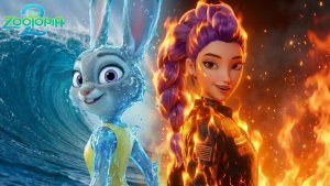 Водяная Джуди против огненной Руми (Zootopia 2 Inspo) Анимационный клип