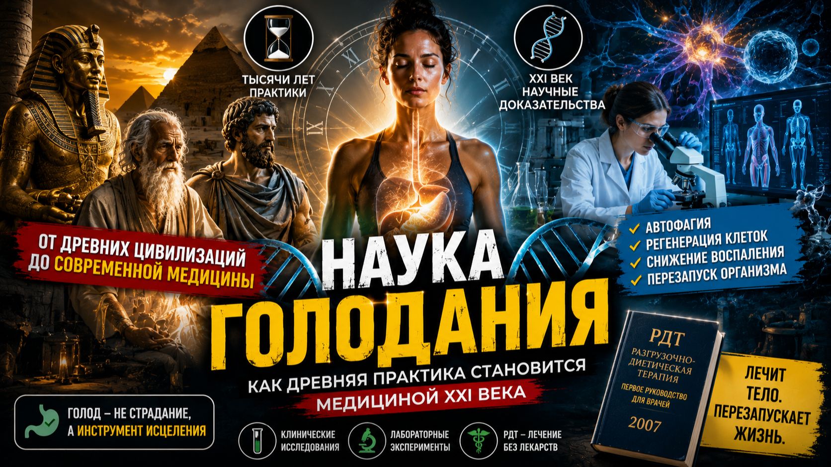 🔥 Лечебное голодание — забытая медицина древних цивилизаций, которую сегодня подтверждает наука