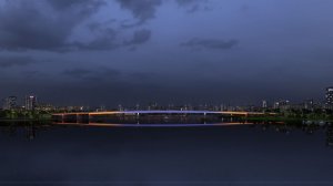 Подсветка моста