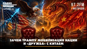 Зачем Трампу мобилизация нации и «дружба» с Китаем | Федор Кауфман и Константин Чепрасов