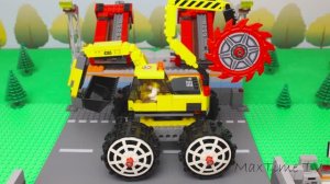 ЛЕГО Экспериментальный Грузовик против Трактора! 🚜  Мультик про машинки для детей