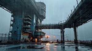 Abandoned Transit Hub – Dystopian Atmospheric Dark Ambient – Cyberpunk Ambient Journey
