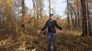 выживание в лесу, построил шалаш часть 4