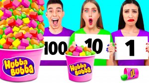100 Слоев Еды Челлендж # Фантастическая Кулинарная Битва Fun Challenge