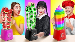 Кулинарный Челлендж# Уэнсдей Против Бабушки # Кухонные Войны от ToonDO Challenge