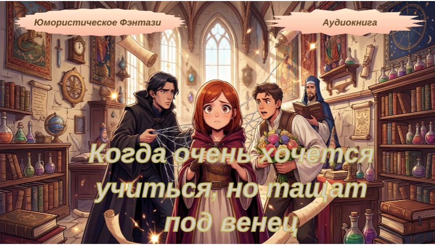 💗Аудиокнига💗Юмористическое фэнтази💥Когда очень хочется учиться, но тащат под венец смотреть онлайн