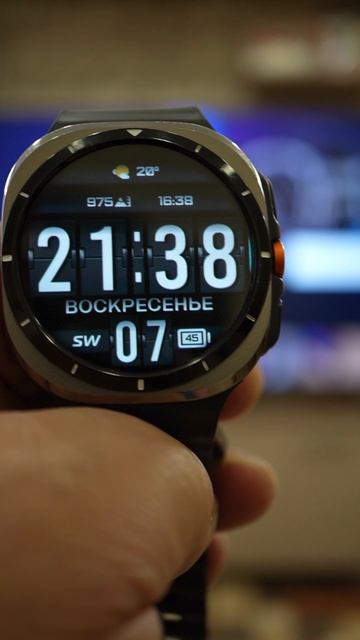 Оцени этот винтажный стиль! Реалистичный Flip Clock