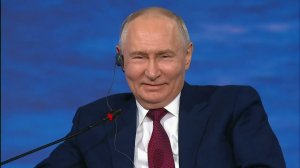 «Ваш друг Трамп передаёт привет»! Путин ответил на послание из Вашингтона на ПМЭФ