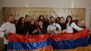 Команда из Армении на выставке «Престиж»