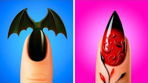 Превращение в вампира своими руками!💄 От ботаника до глэма и готики смотреть онлайн