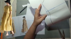 Моделирование. Платье для любого возраста, которое скрывает фигуру. Выкройка № 2114.