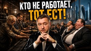 Владимир Боглаев: КТО НЕ РАБОТАЕТ-ТОТ ЕСТ? Как долго?