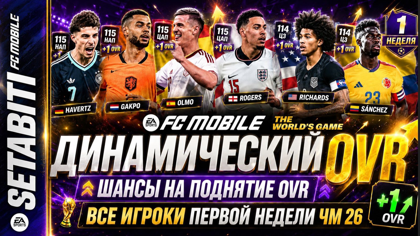 ПОДСКАЗКА ДИНАМИЧЕСКИЙ OVR — КТО ПОЛУЧИТ АП? 💎 Разбор первой недели ЧМ-26