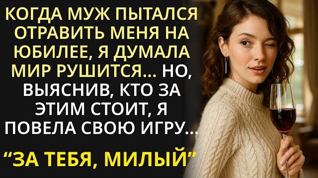 Истории из жизни| На юбилее муж кинул что-то в мой бокал. |Аудио рассказы|Жизненные истории смотреть онлайн