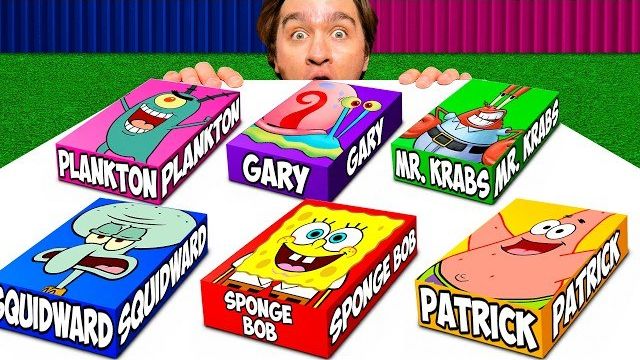 НЕ ОТКРЫВАЙ LEGO НАБОРЫ SPONGEBOB в 3 ЧАСА НОЧИ! смотреть онлайн