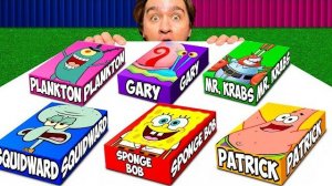 НЕ ОТКРЫВАЙ LEGO НАБОРЫ SPONGEBOB в 3 ЧАСА НОЧИ!