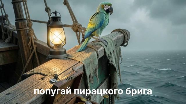 попугай пиратского брига -Высоцкий