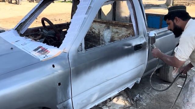 Пакистанская реставрация ржавого пикапа