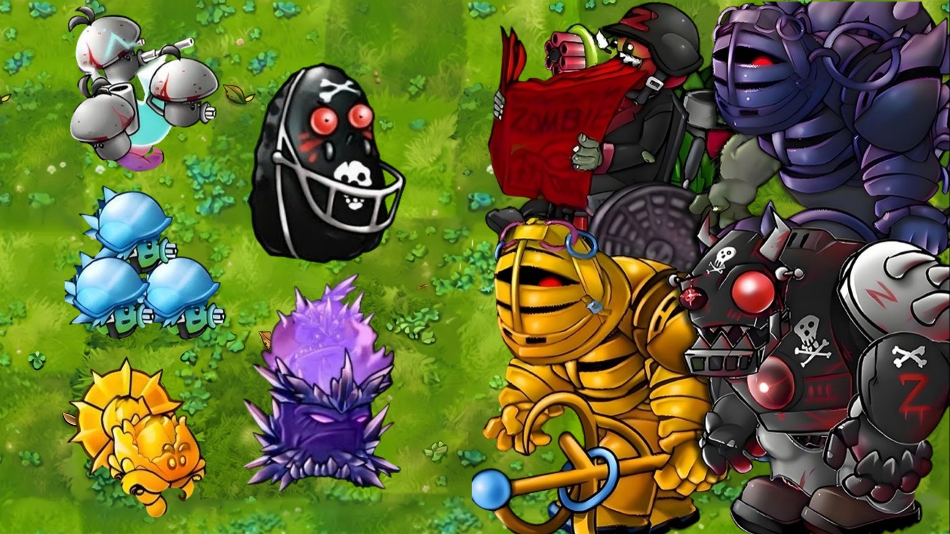 Растения против Зомби PVZ Fusion Plants vs Zombies ПвЗ битва прохождение топ смотреть онлайн