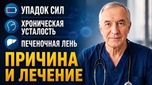 Секреты борьбы с хронической усталостью. Упадок сил. Печеночная лень. Причина и лечение.