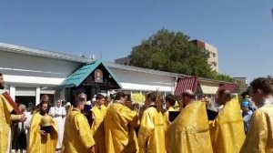 Крестный ход. Храм Всех Святых.