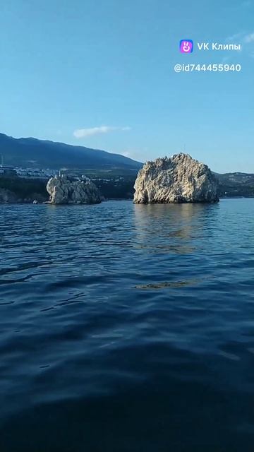 Из Гурзуфа в Партенит по морю. Крым.