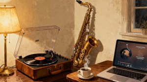 Лёгкая фоновая музыка для дома и работы 🎼 Lo-fi 🎶 джаз